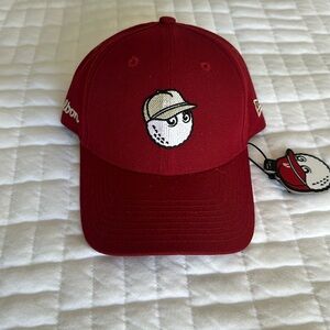 NWT Malbon x New Era Buckets Hat Red